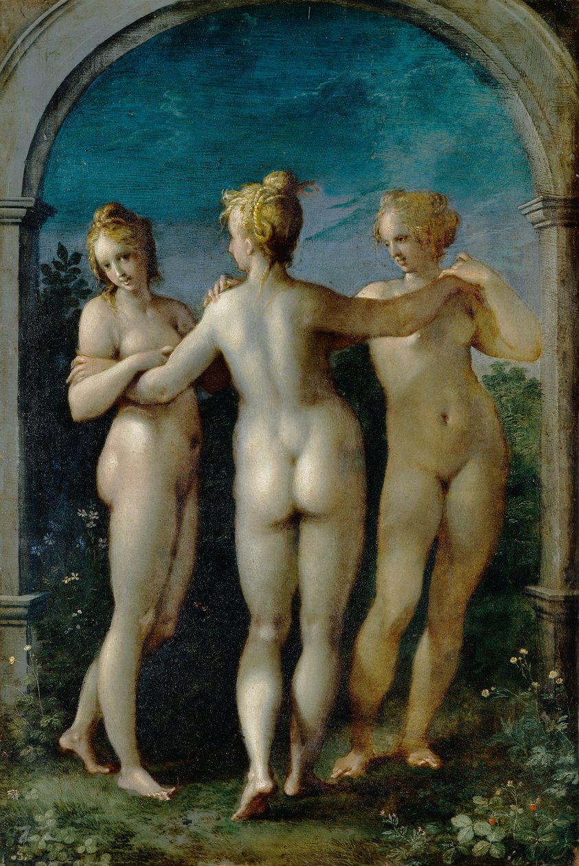 Les Trois Grâces - Hans von Aachen  