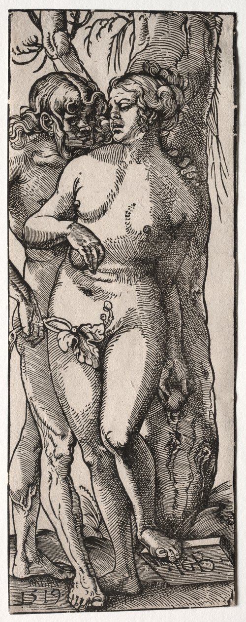 Adam et Ève - Hans Baldung