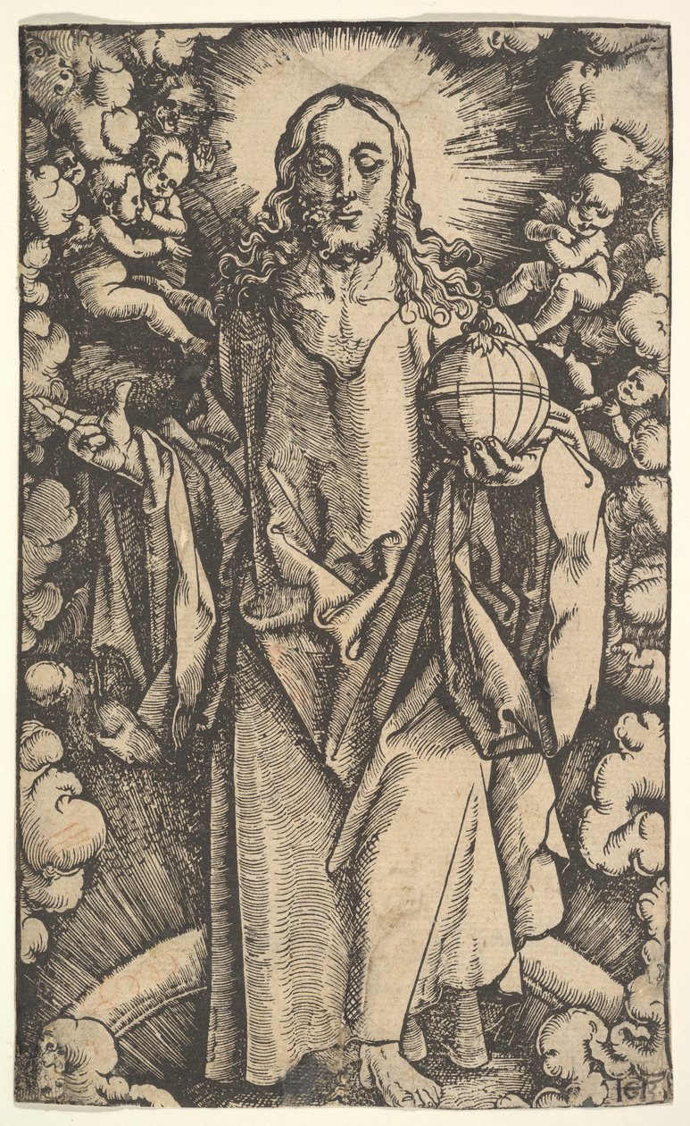 Christ avec un globe, 15ème-16ème siècle - Hans Baldung