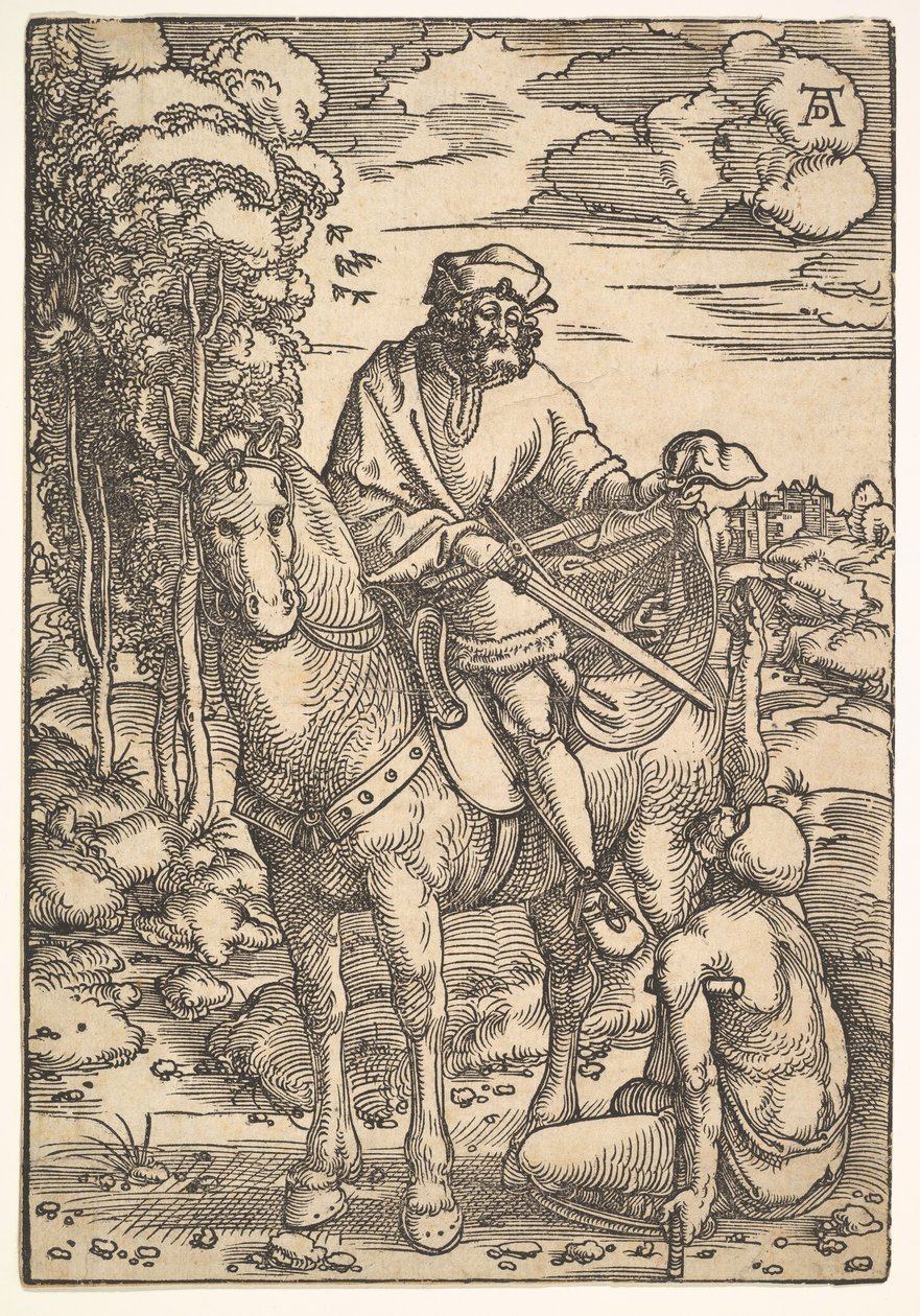 Saint Martin à Cheval - Hans Baldung