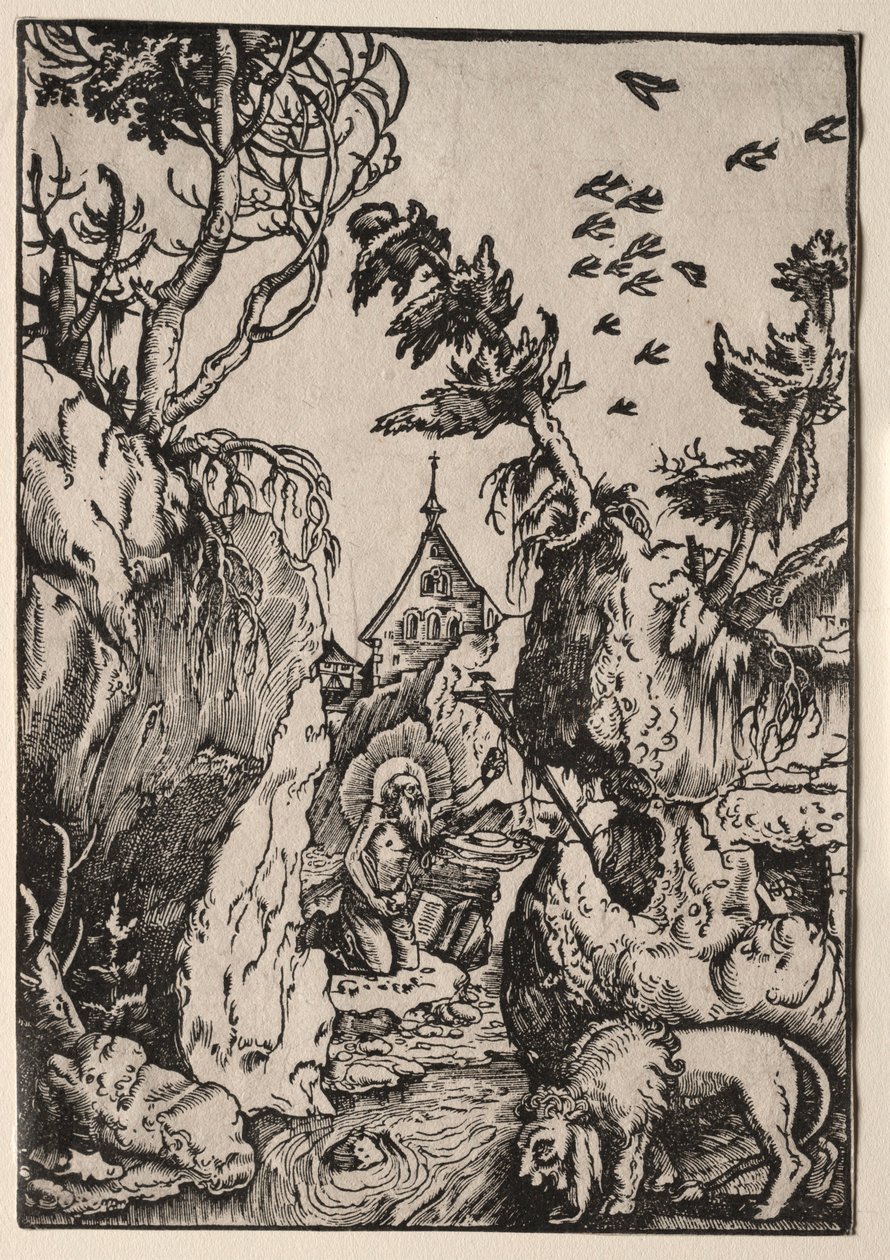 Saint Jérôme dans le désert - Hans Baldung