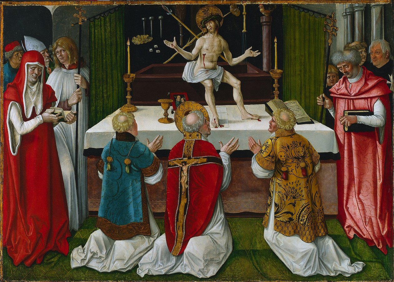 La Messe de Saint Grégoire, 1511 - Hans Baldung