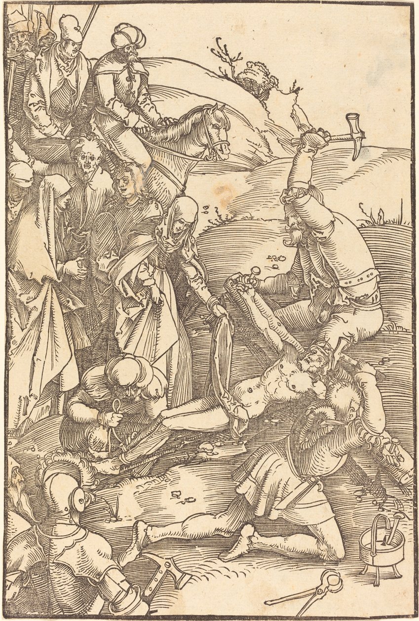 Christ Cloué à la Croix - Hans Baldung Grien