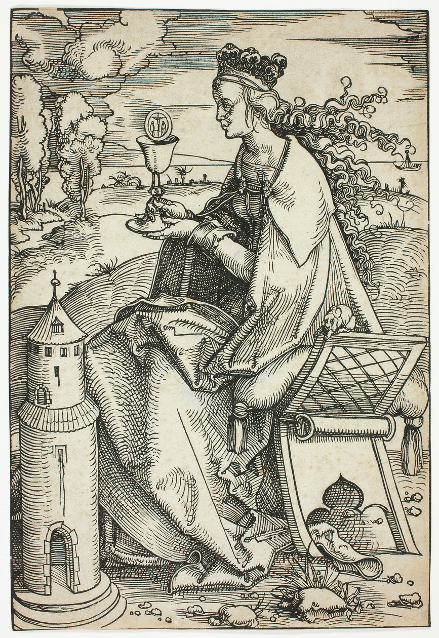 Sainte Barbe - Hans Baldung Grien
