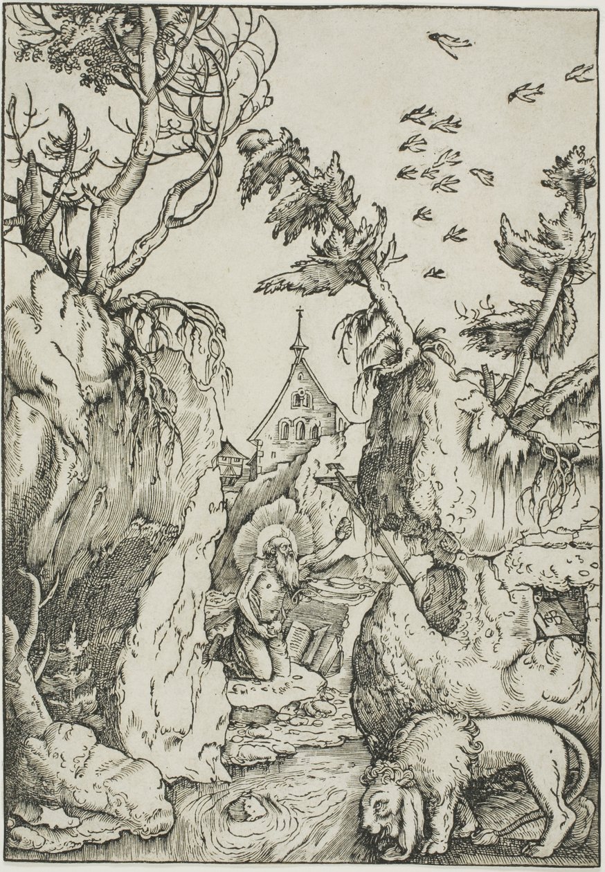 Saint Jérôme dans le désert - Hans Baldung Grien