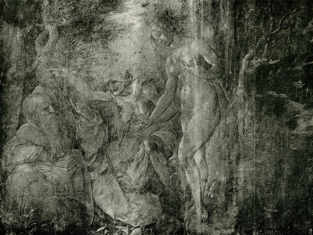La tentation de Saint Antoine - Hans Baldung Grien