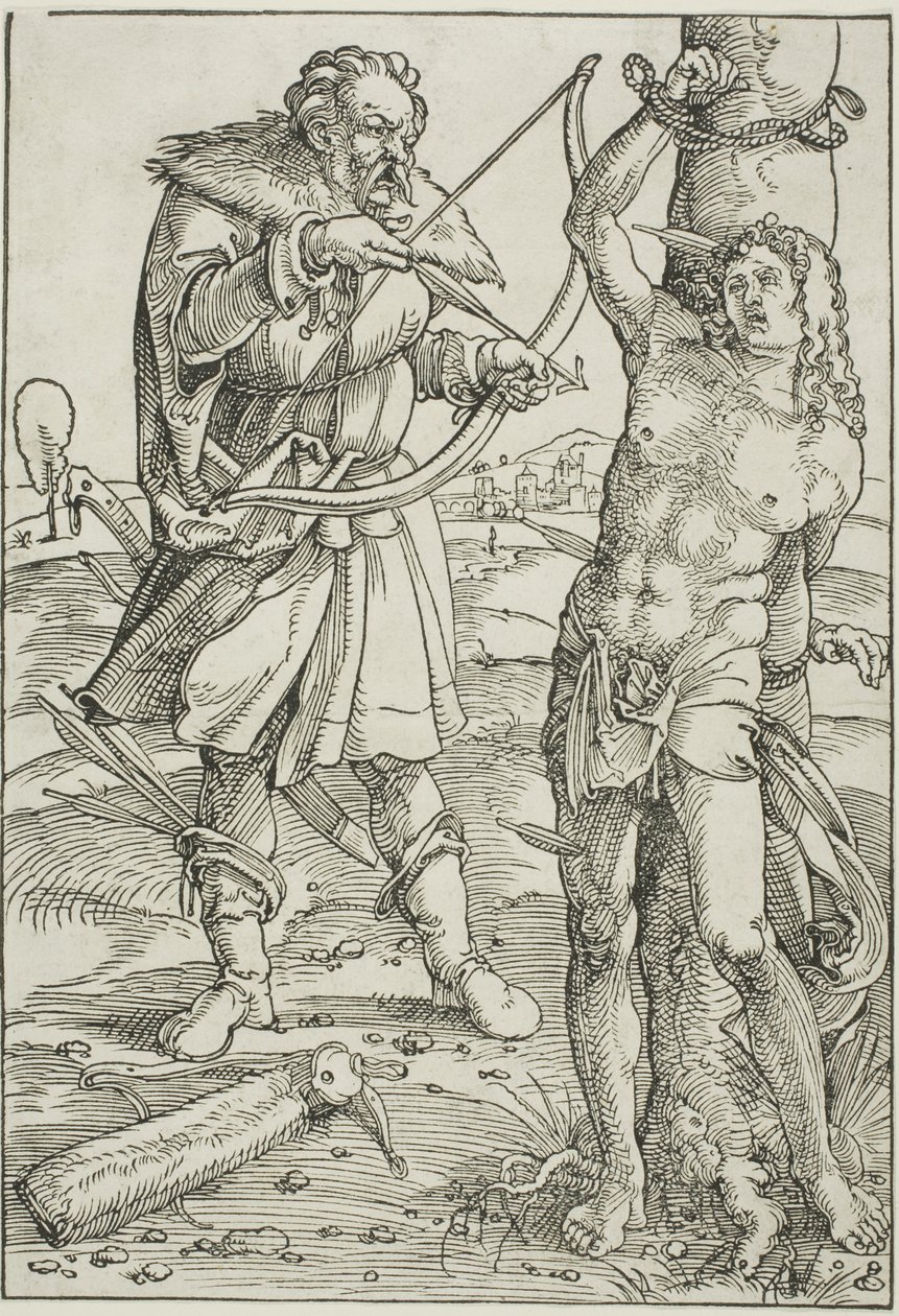 Le martyre de Saint Sébastien - Hans Baldung Grien