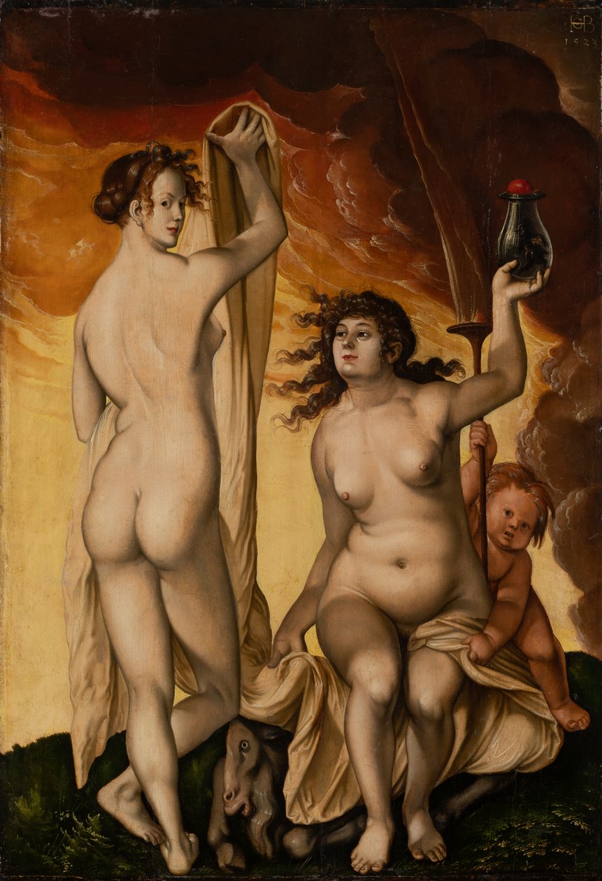 Deux sorcières - Hans Baldung Grien