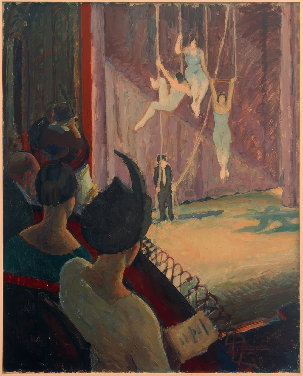 Groupe de trapèze au cabaret - Hans Barthelmess