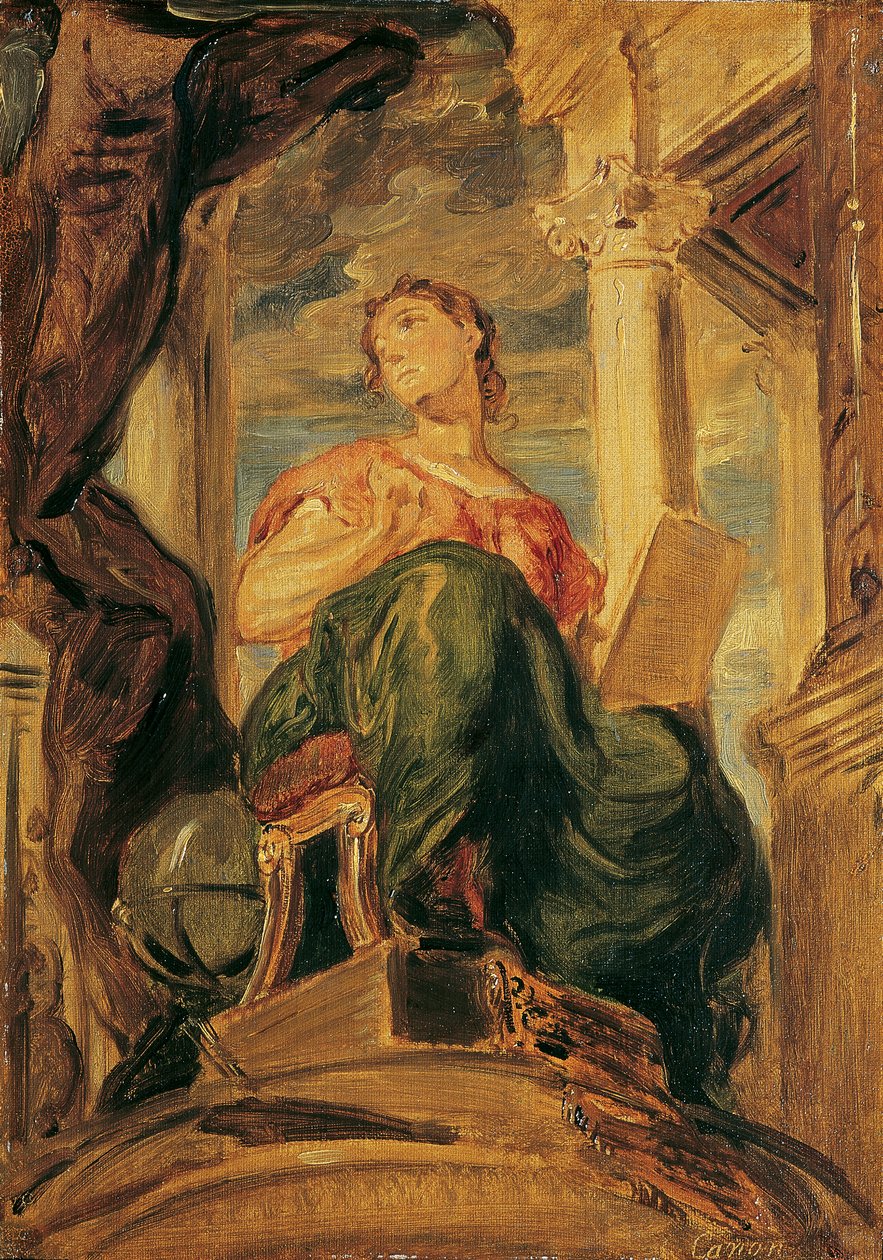 La muse Clio - Hans Canon