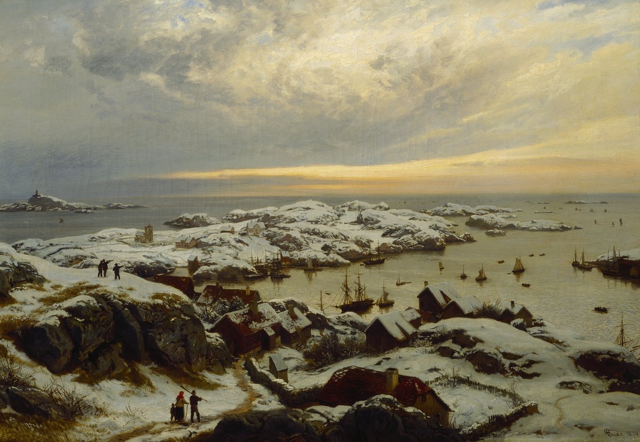 Farsund - Hans Gude