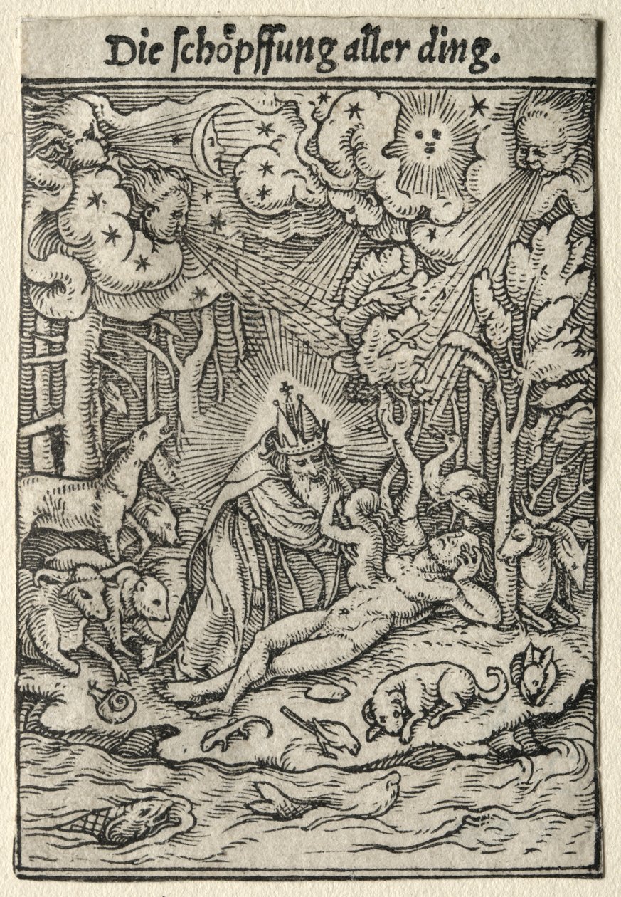 La Danse de la Mort : La Création - Hans Holbein