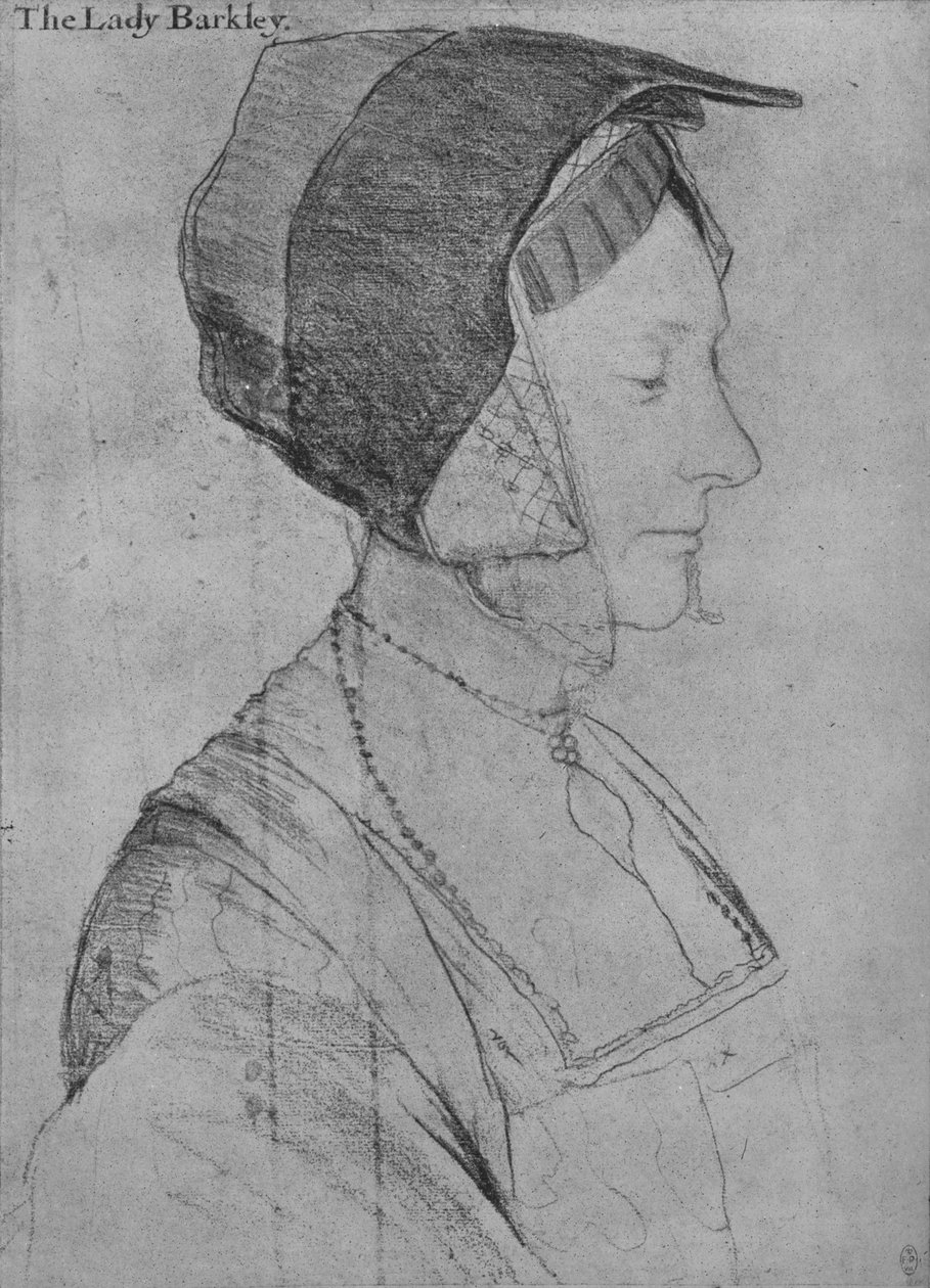 Elizabeth Dauncey, 1526-1527 - Hans Holbein der Jüngere