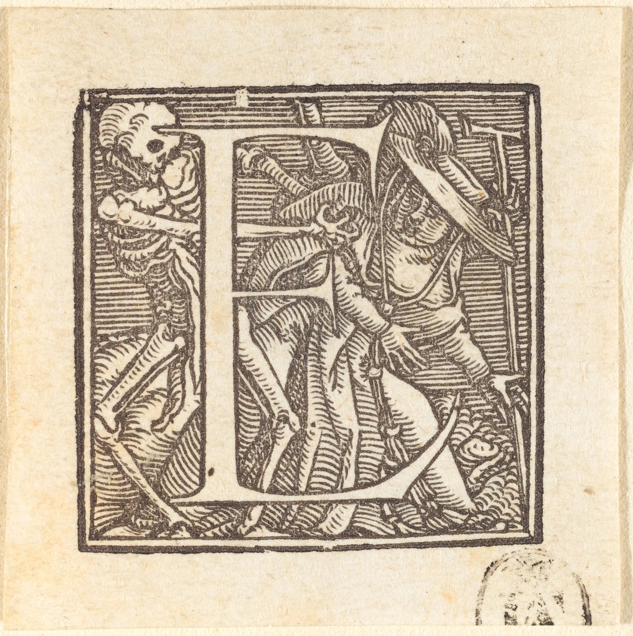 Lettre E - Hans Holbein der Jüngere