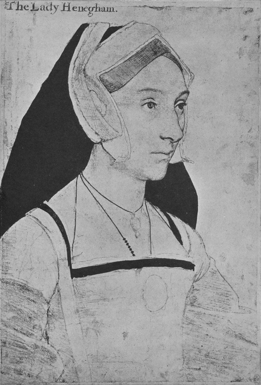 Marie, Lady Heveningham, vers 1532-1543, 1945 - Hans Holbein der Jüngere