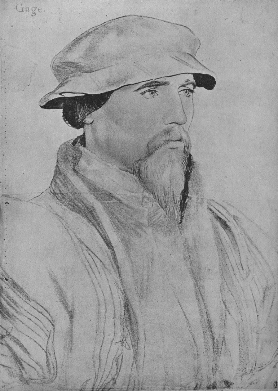 Sir John Gage, vers 1532-1543 - Hans Holbein der Jüngere