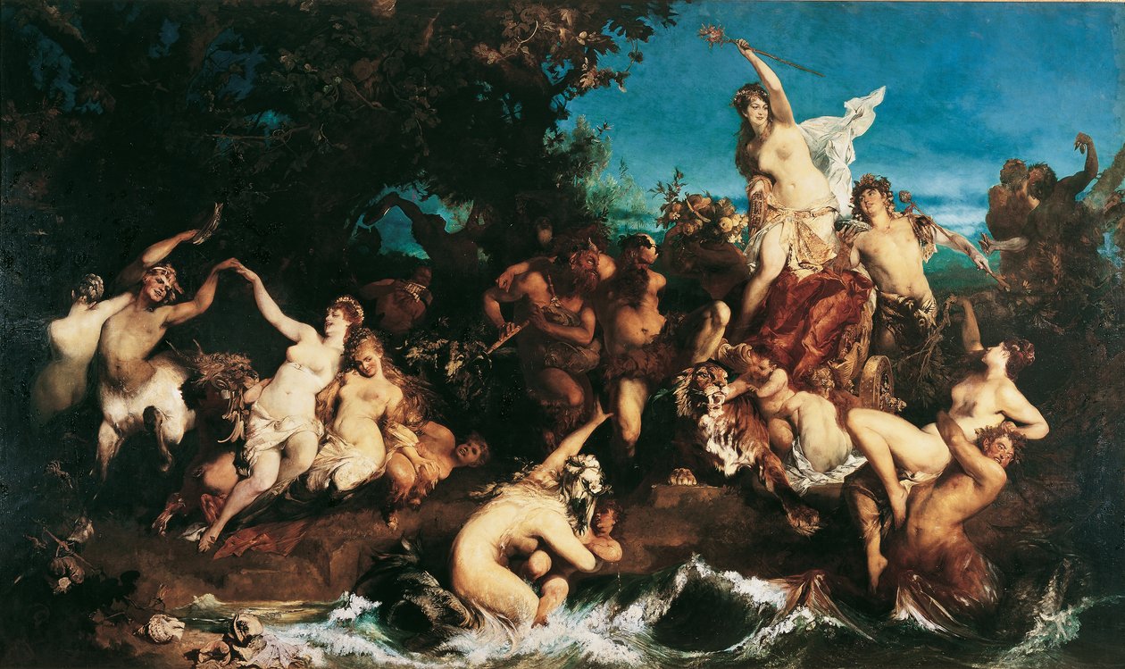 Bacchus et Ariane - Hans Makart