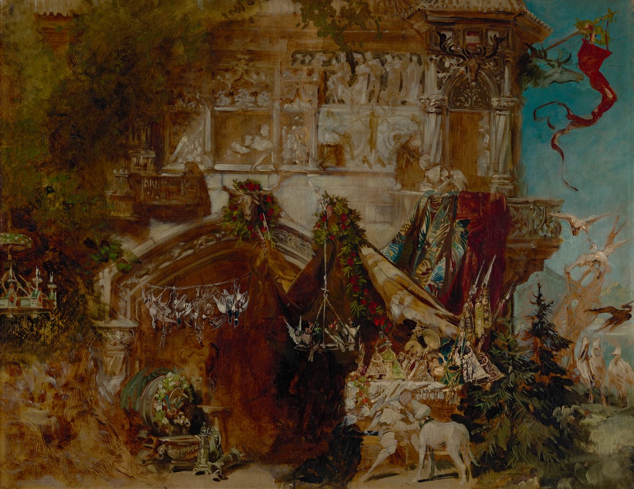 Le château de chasse - Hans Makart
