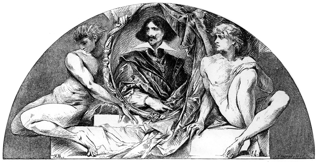 Diego Velazquez, artiste espagnol, c1880-1882 - Hans Makart