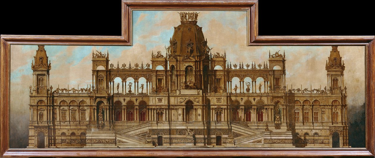 Projet pour un palais : Façade - Hans Makart