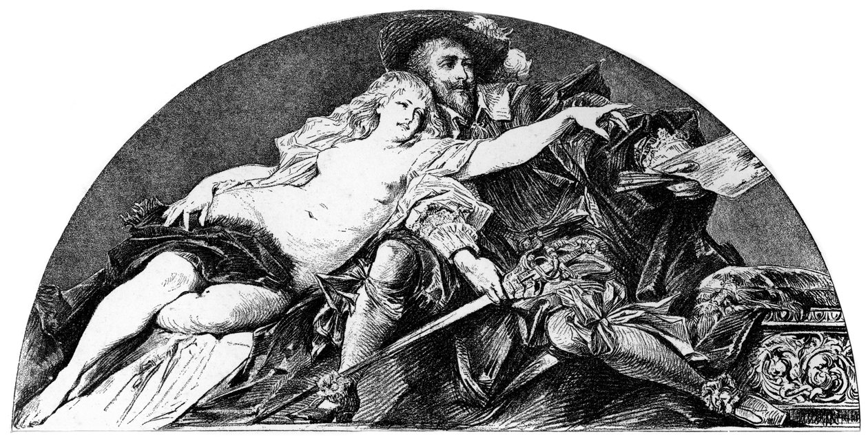 Peter Paul Rubens, artiste baroque flamand, vers 1880-1882 - Hans Makart