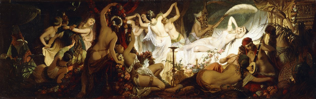Le harem - Hans Makart