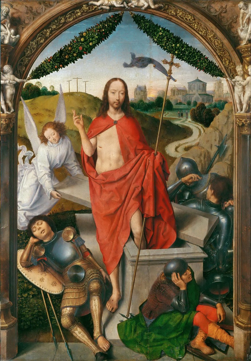 Triptyque de la Résurrection Panneau central - Hans Memling