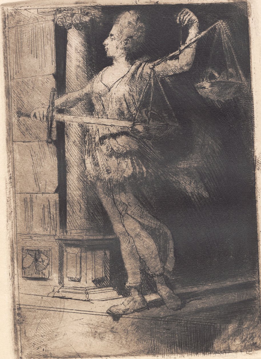 "Justitia" - Hans Nikolaj Hansen
