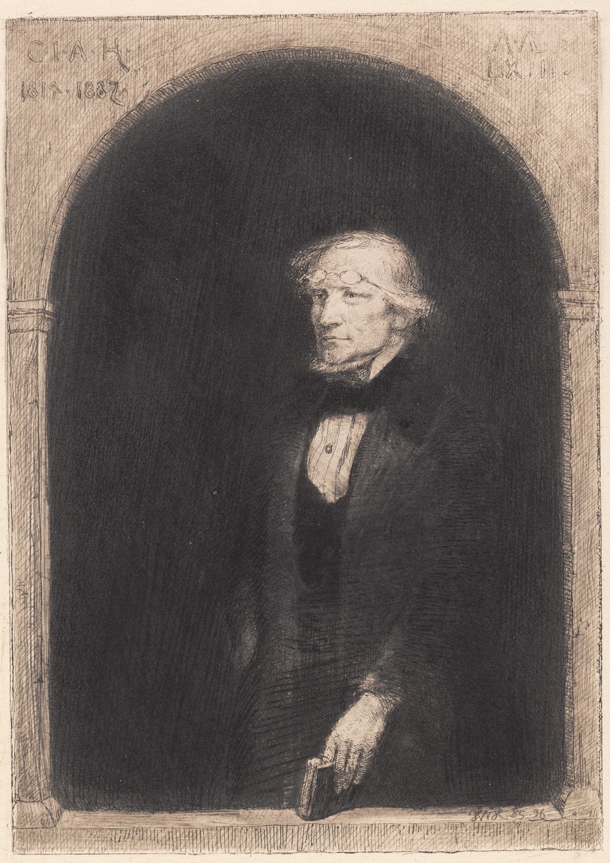 "Portrait de mon père" - Hans Nikolaj Hansen