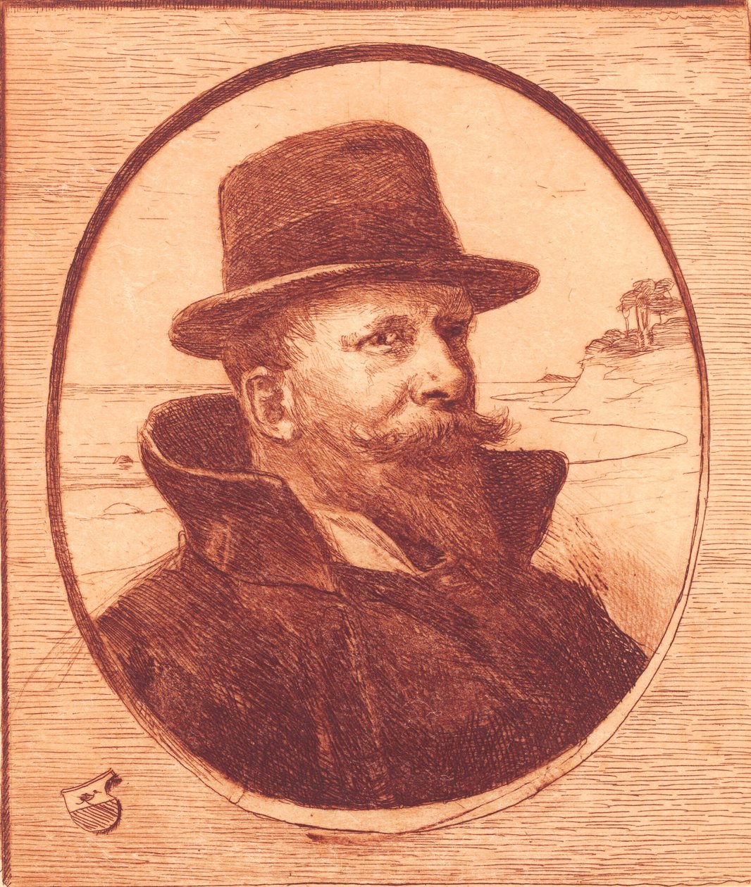 Autoportrait - Hans Nikolaj Hansen