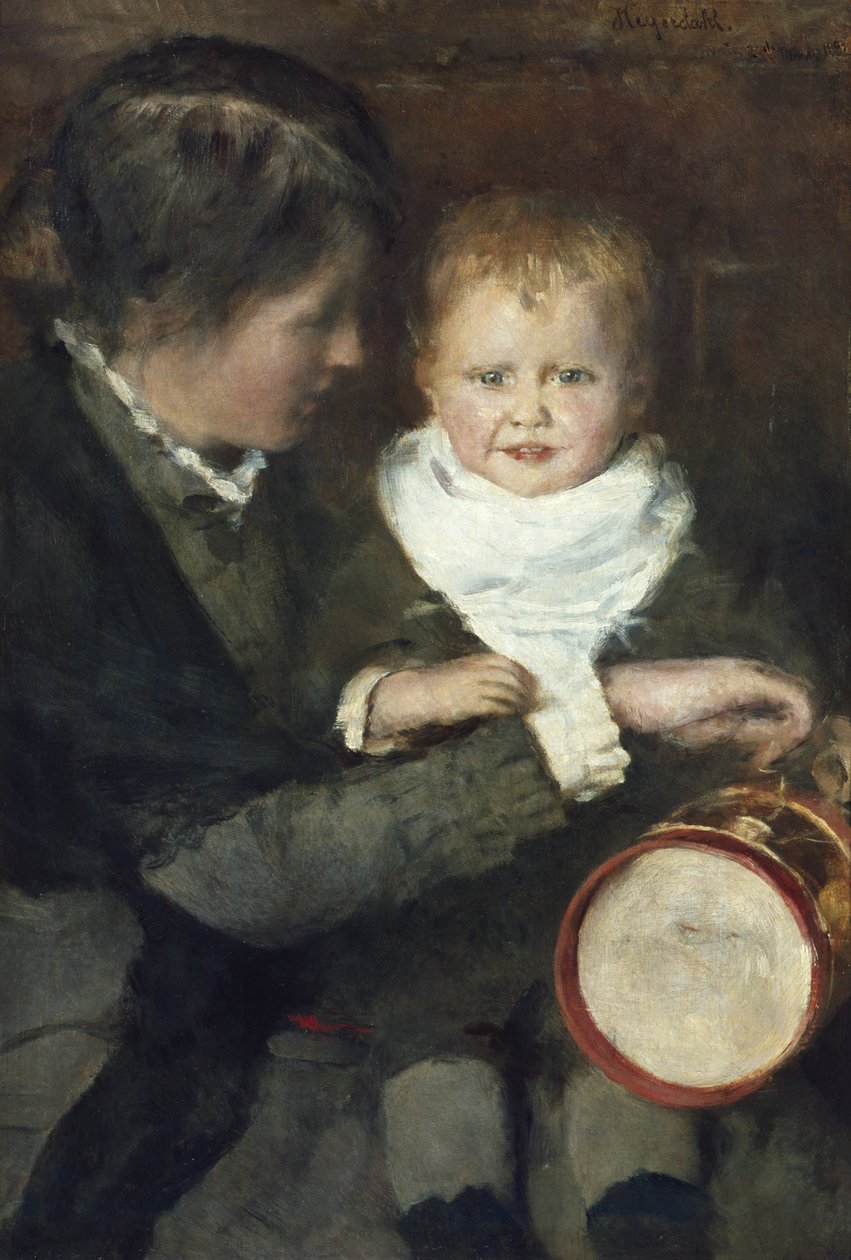 Mère et enfant - Hans Olaf Heyerdahl
