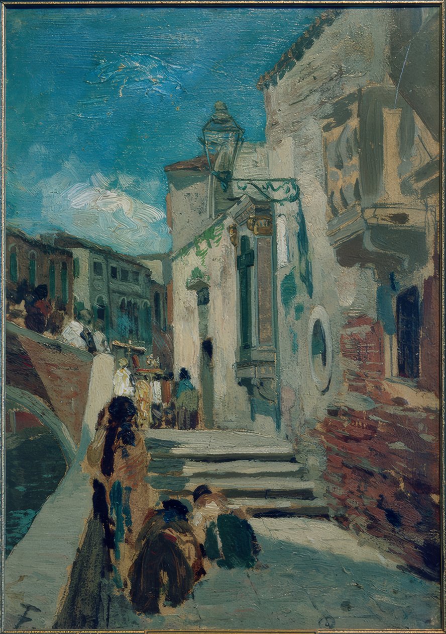Procession à Venise - Hans Peter Feddersen der Jüngere