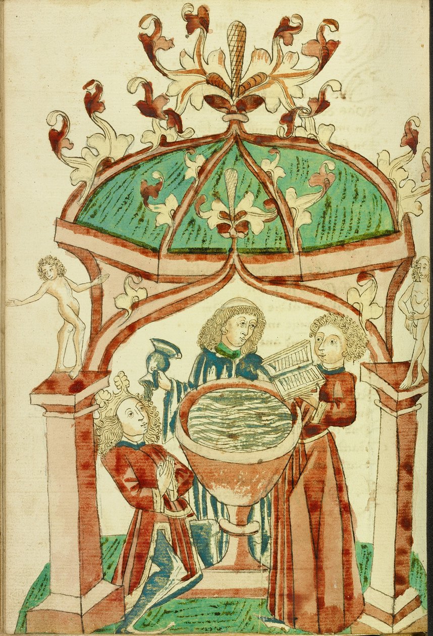 Le baptême de Josaphat - Hans Schilling