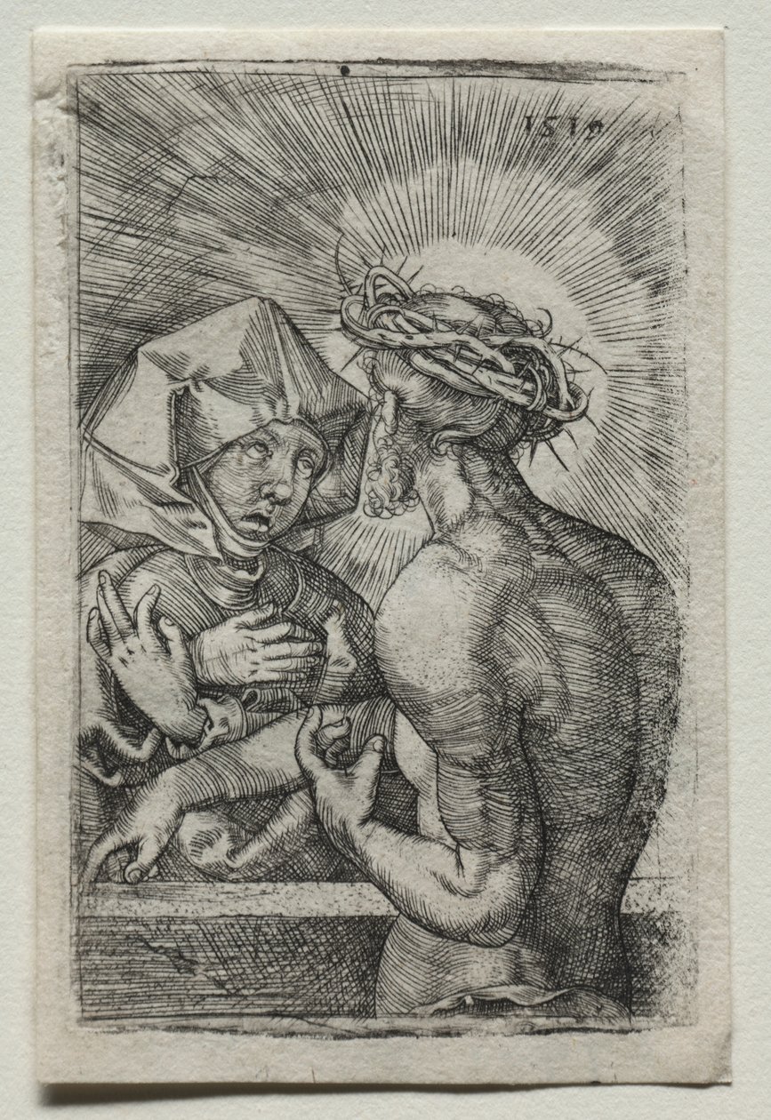 Le Christ et la Vierge - Hans Sebald Beham