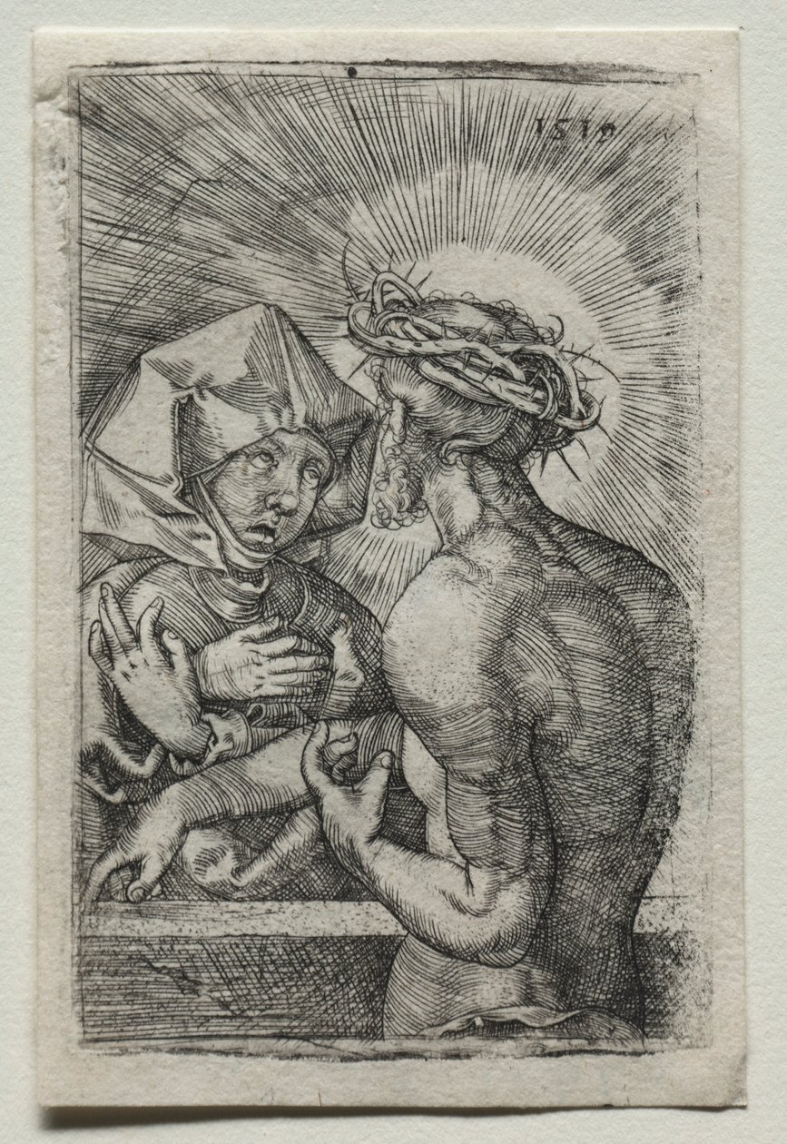 Le Christ et la Vierge, 1519 - Hans Sebald Beham
