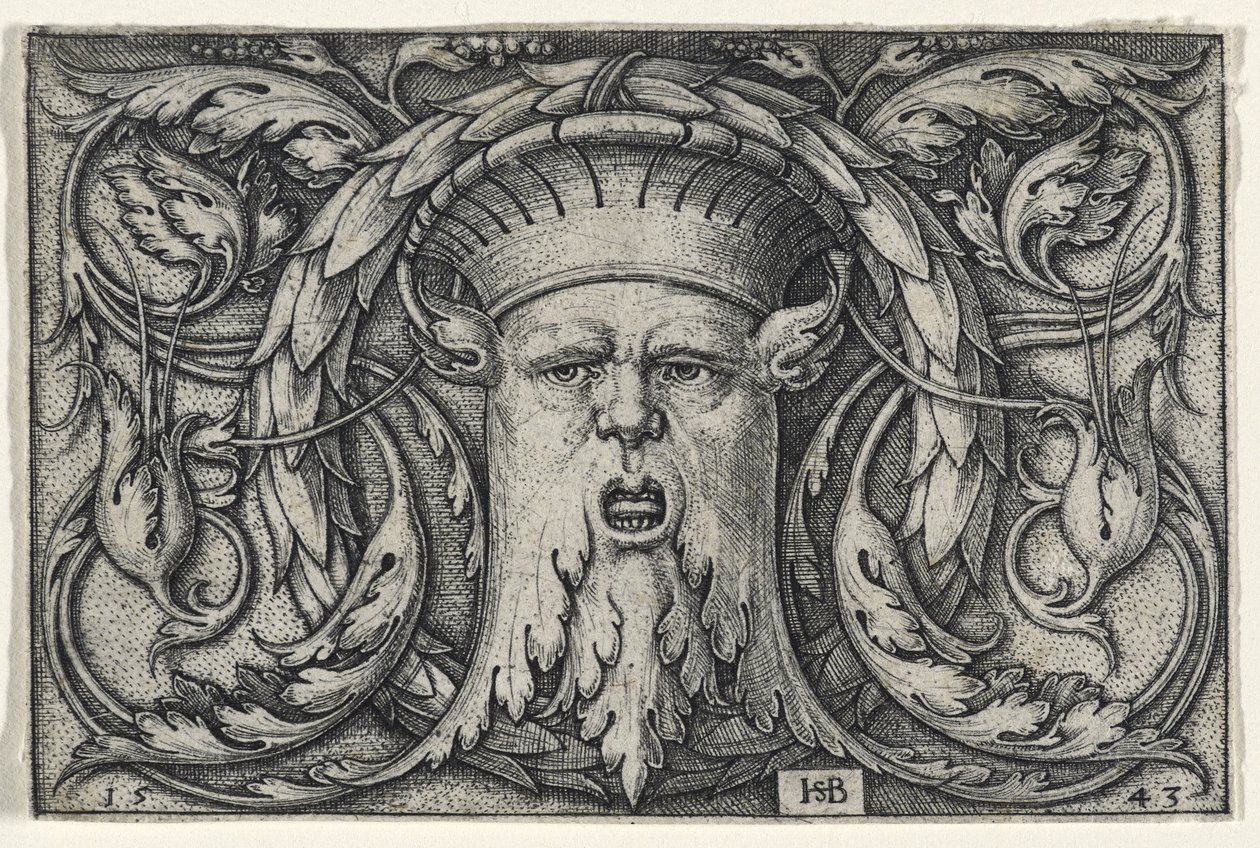 Mascaron, 1543 - Hans Sebald Beham