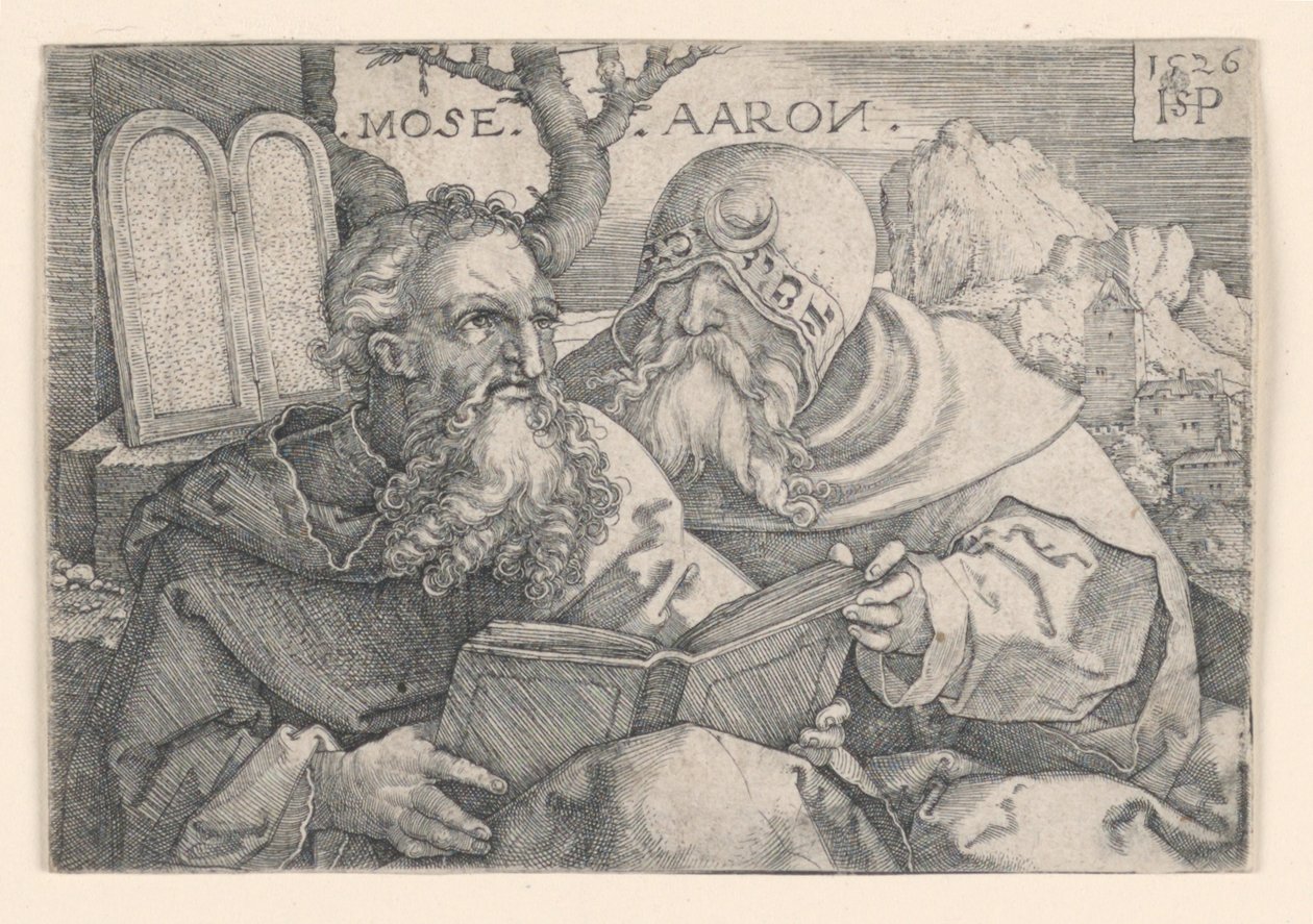 Moïse et Aaron - Hans Sebald Beham