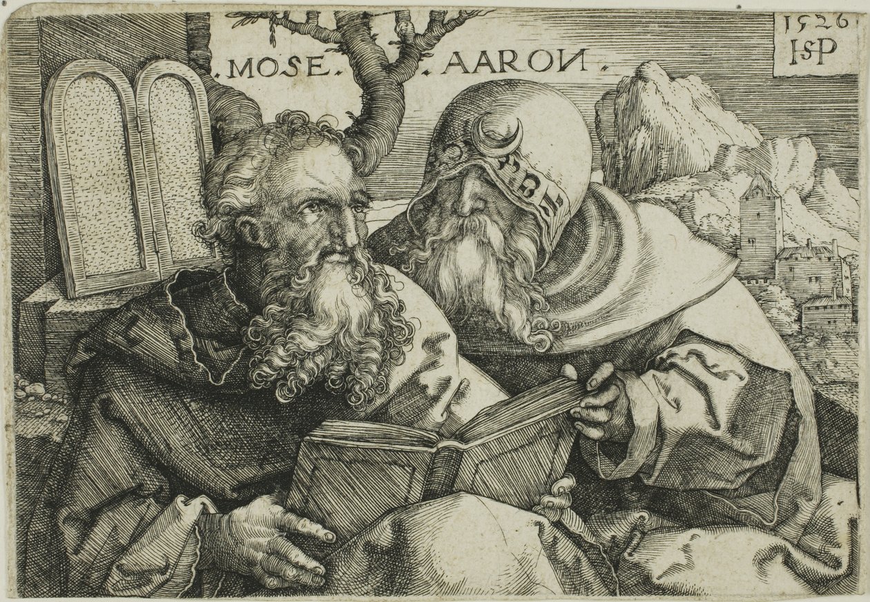 Moïse et Aaron - Hans Sebald Beham