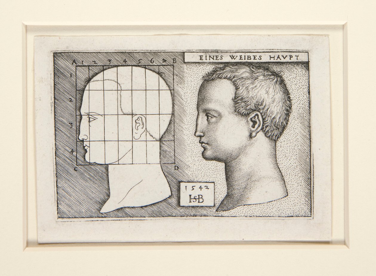 Études de proportions pour - Hans Sebald Beham