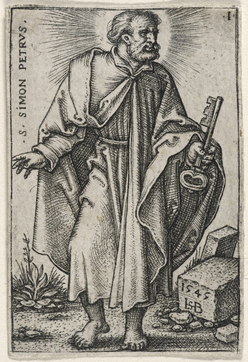 Saint Pierre, 1541-46 - Hans Sebald Beham