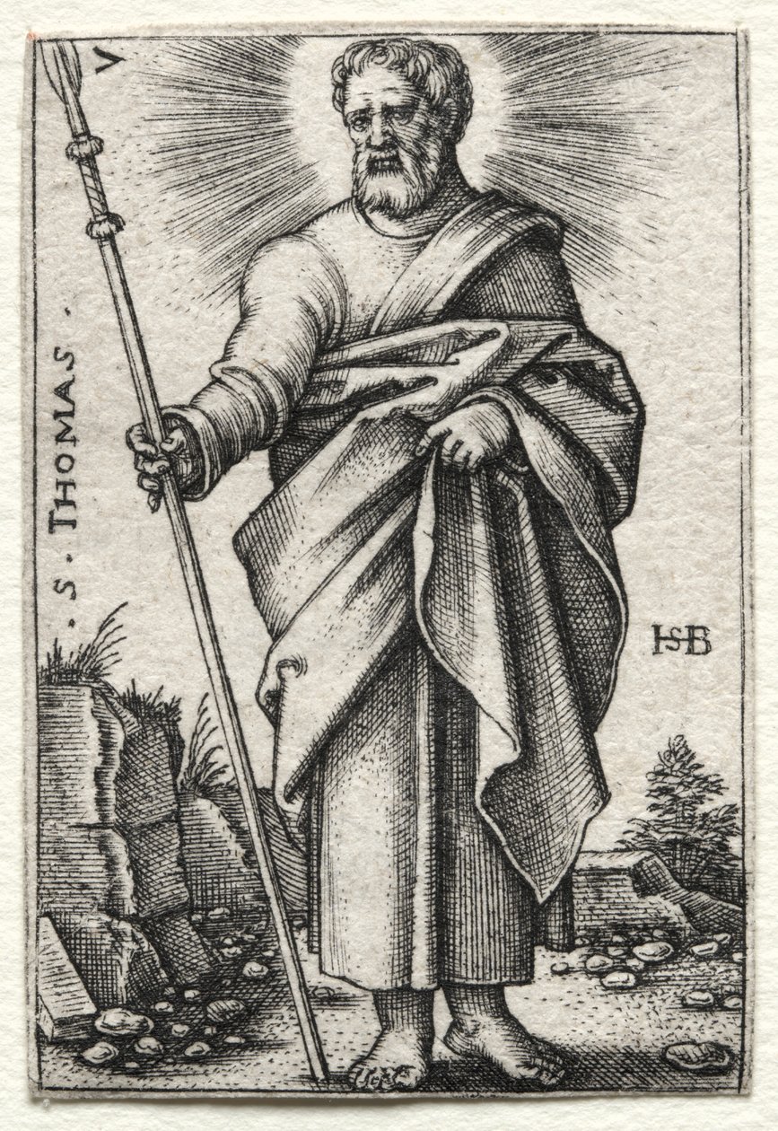 Saint Thomas - Hans Sebald Beham