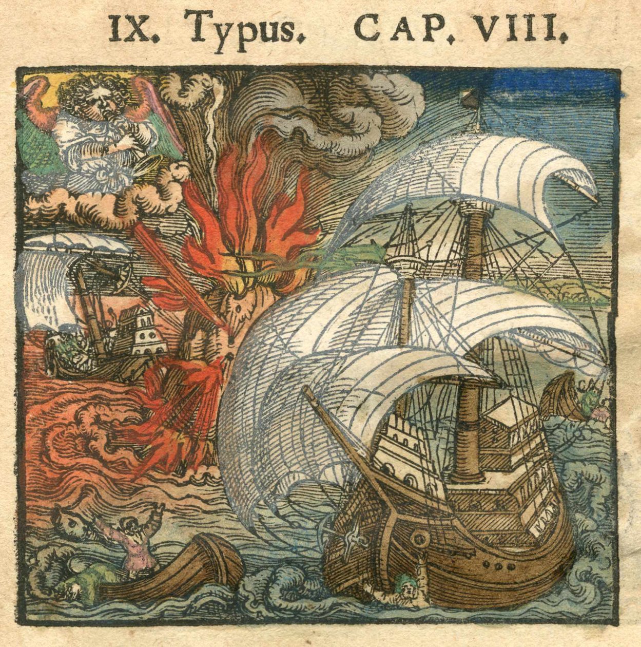 Le Déluge, 1540 - Hans Sebald Beham