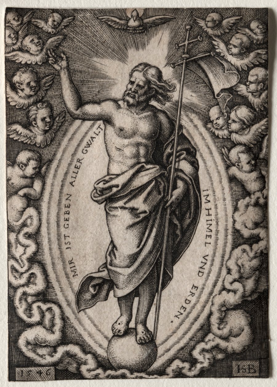 Le Sauveur - Hans Sebald Beham