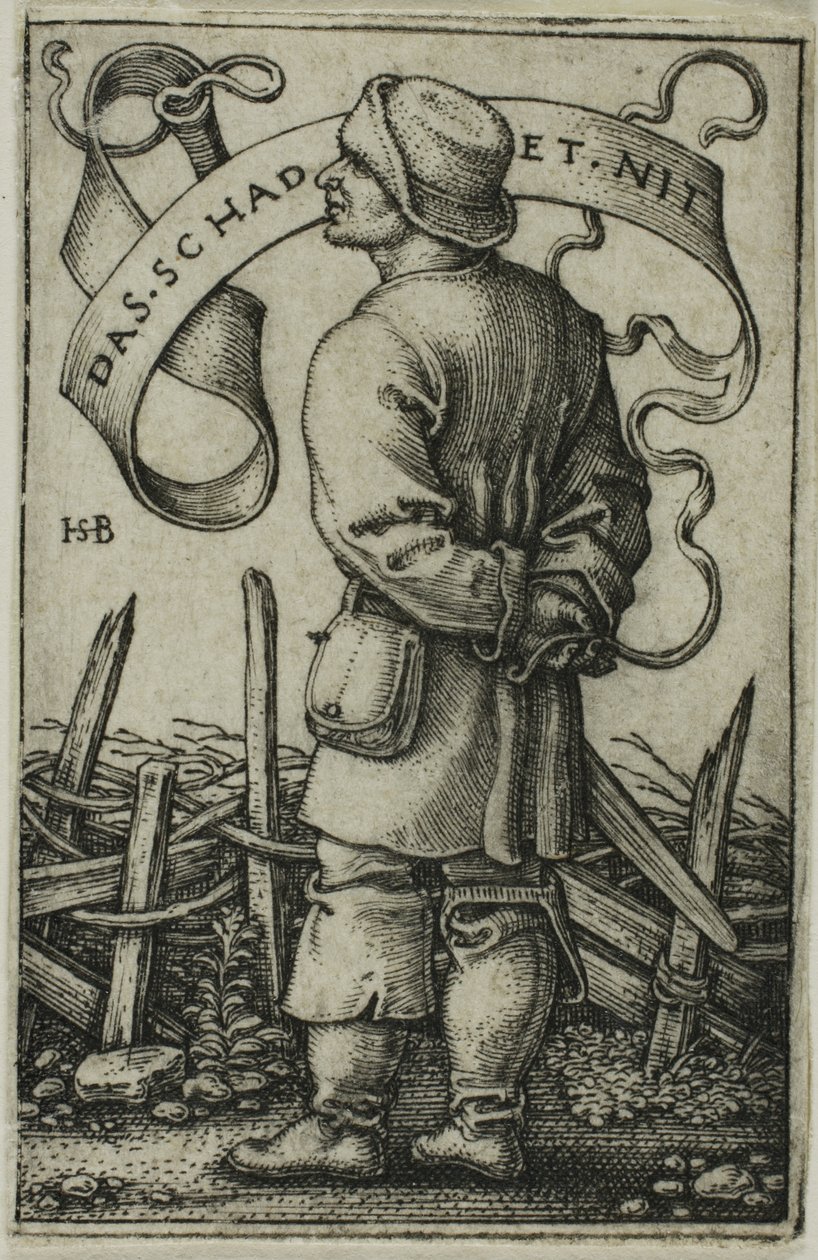 Le paysan du temps "Das Schadet Nit" - Hans Sebald Beham
