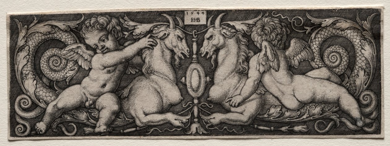 Deux génies - Hans Sebald Beham
