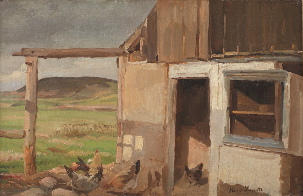Maison avec poulailler - Hans Smidth