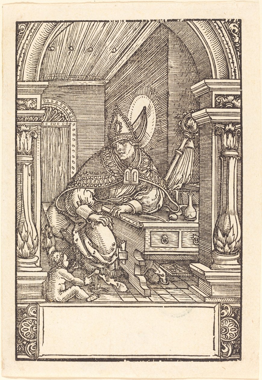 Saint Augustin - Hans Springinklee