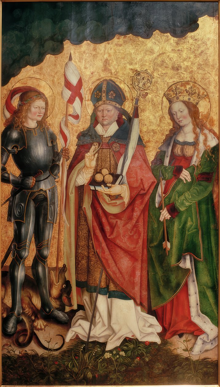 Saint Georges, Nicolas, Ursule - Hans Strüb