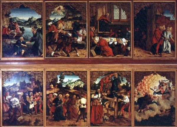 Polyptyque : La Vie du Christ - Hans Suess Kulmbach