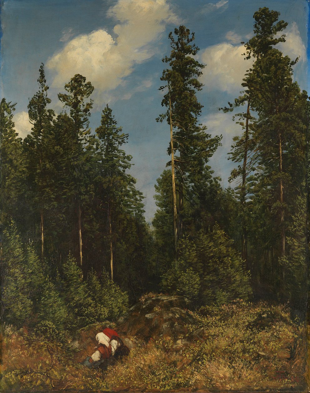 Sapins de la Forêt-Noire - Hans Thoma